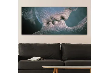 Canvasbilde YTY People Flerfarget - 120x50 cm - Interiør - Maleri & posters - Lerretsbilder