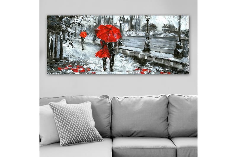 Canvasbilde YTY People Flerfarget - 120x50 cm - Interiør - Maleri & posters - Lerretsbilder