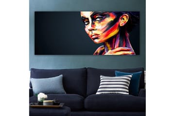 Canvasbilde YTY People Flerfarget - 120x50 cm - Interiør - Maleri & posters - Lerretsbilder