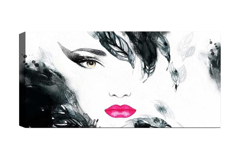Canvasbilde YTY People Flerfarget - 120x50 cm - Interiør - Maleri & posters - Lerretsbilder