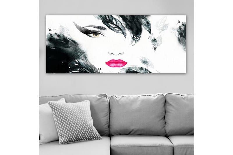 Canvasbilde YTY People Flerfarget - 120x50 cm - Interiør - Maleri & posters - Lerretsbilder