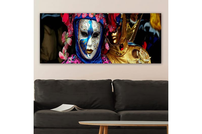 Canvasbilde YTY People Flerfarget - 120x50 cm - Interiør - Maleri & posters - Lerretsbilder