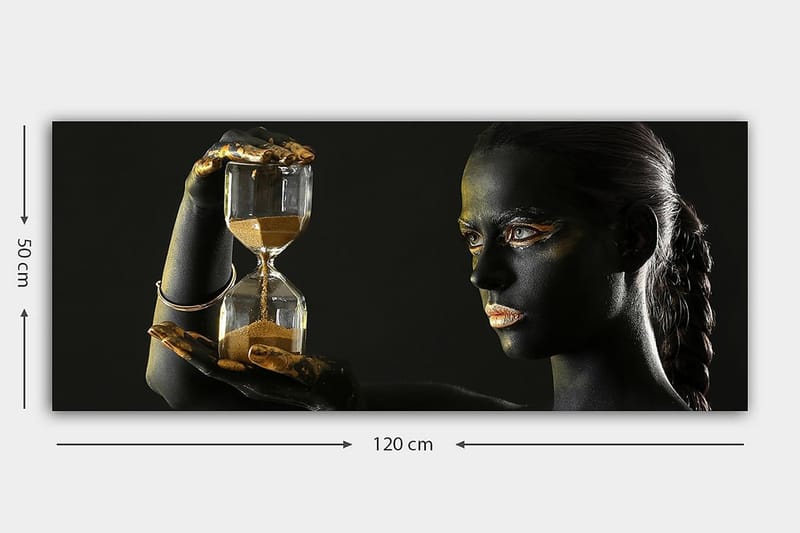 Canvasbilde YTY People Flerfarget - 120x50 cm - Interiør - Maleri & posters - Lerretsbilder