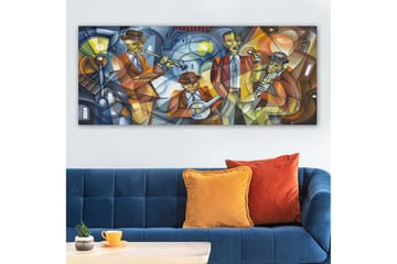 Canvasbilde YTY People Flerfarget - 120x50 cm - Interiør - Maleri & posters - Lerretsbilder