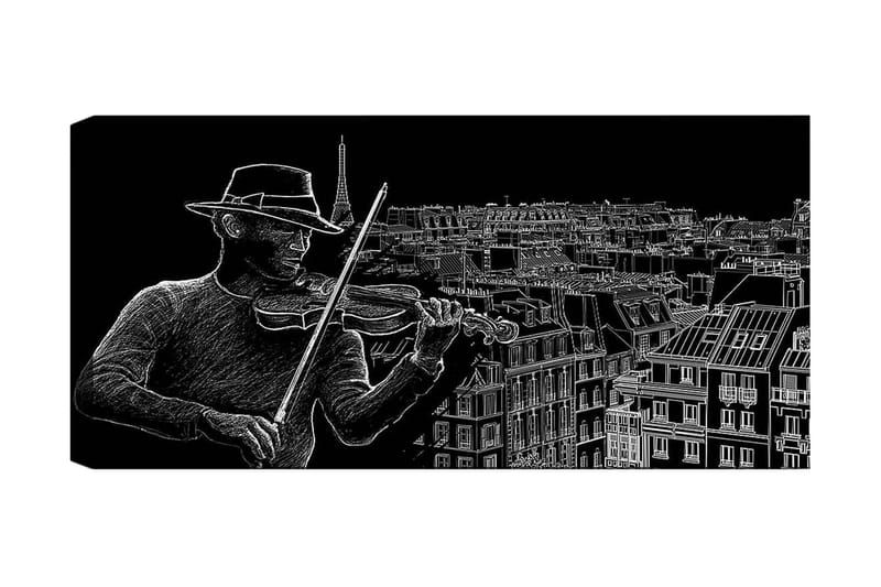 Canvasbilde YTY People Flerfarget - 120x50 cm - Interiør - Maleri & posters - Lerretsbilder