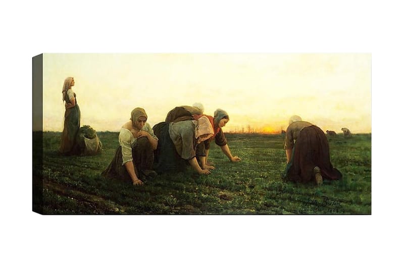 Canvasbilde YTY People Flerfarget - 120x50 cm - Interiør - Maleri & posters - Lerretsbilder
