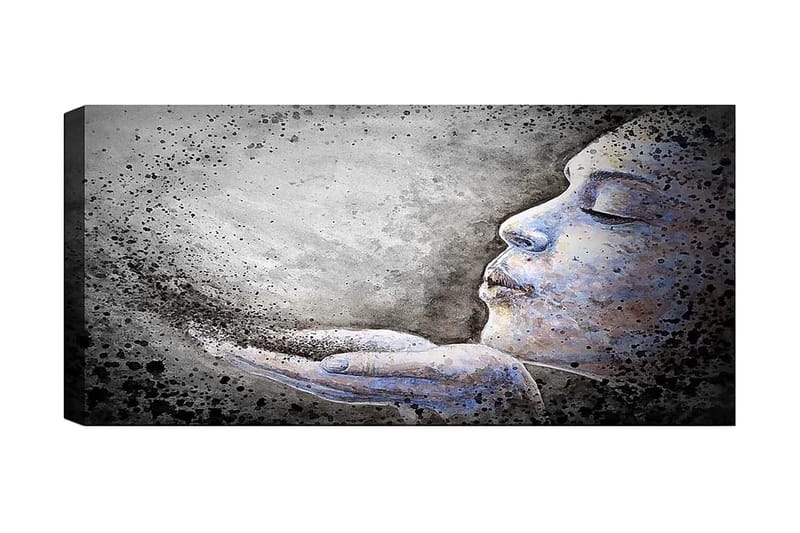 Canvasbilde YTY People Flerfarget - 120x50 cm - Interiør - Maleri & posters - Lerretsbilder