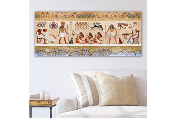 Canvasbilde YTY People Flerfarget - 120x50 cm - Interiør - Maleri & posters - Lerretsbilder