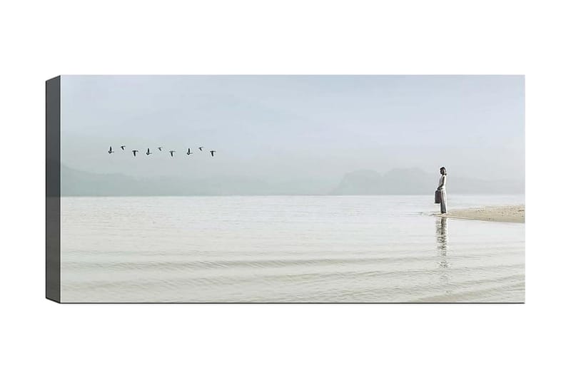 Canvasbilde YTY People Flerfarget - 120x50 cm - Interiør - Maleri & posters - Lerretsbilder