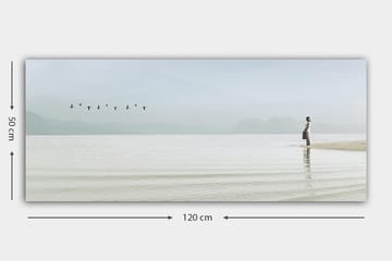 Canvasbilde YTY People Flerfarget - 120x50 cm - Interiør - Maleri & posters - Lerretsbilder