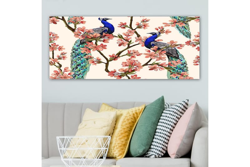 Canvasbilde YTY People Flerfarget - 120x50 cm - Interiør - Maleri & posters - Lerretsbilder