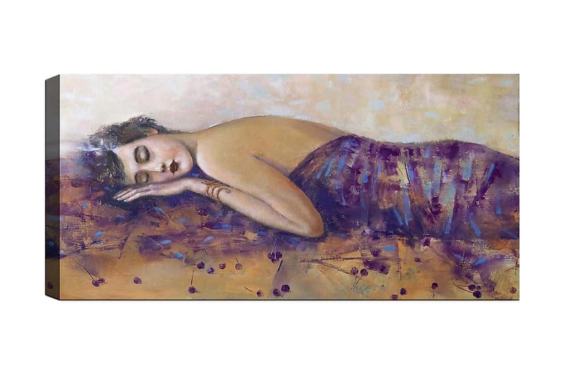 Canvasbilde YTY People Flerfarget - 120x50 cm - Interiør - Maleri & posters - Lerretsbilder