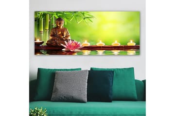 Canvasbilde YTY People Flerfarget - 120x50 cm - Interiør - Maleri & posters - Lerretsbilder