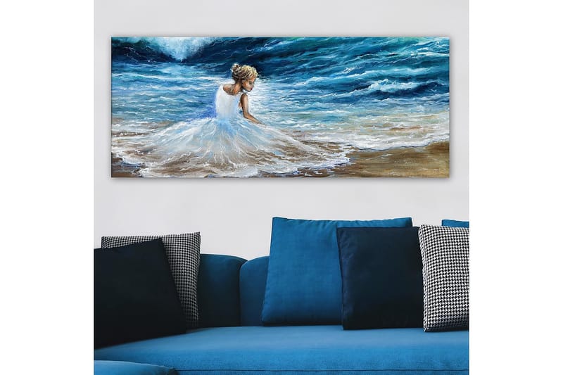 Canvasbilde YTY People Flerfarget - 120x50 cm - Interiør - Maleri & posters - Lerretsbilder