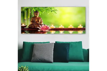 Canvasbilde YTY People Flerfarget - 120x50 cm - Interiør - Maleri & posters - Lerretsbilder