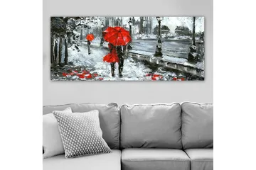 Canvasbilde YTY People Flerfarget - 120x50 cm - Interiør - Maleri & posters - Lerretsbilder