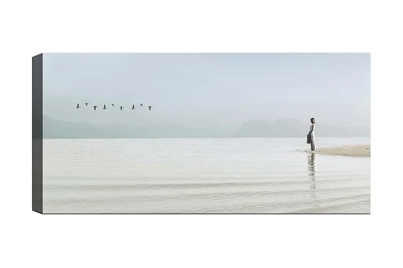 Canvasbilde YTY People Flerfarget, 120x50 cm