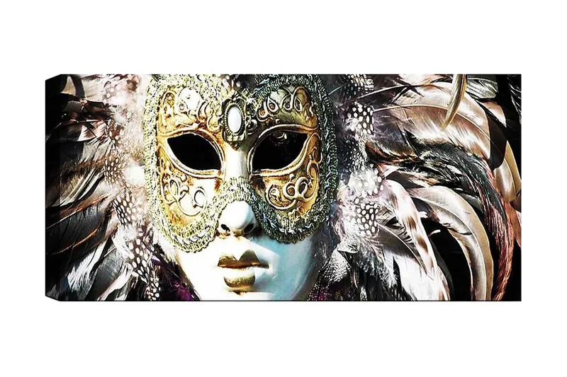 Canvasbilde YTY People Flerfarget, 120x50 cm