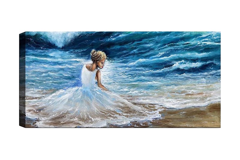 Canvasbilde YTY People Flerfarget - 120x50 cm - Interiør - Maleri & posters - Lerretsbilder