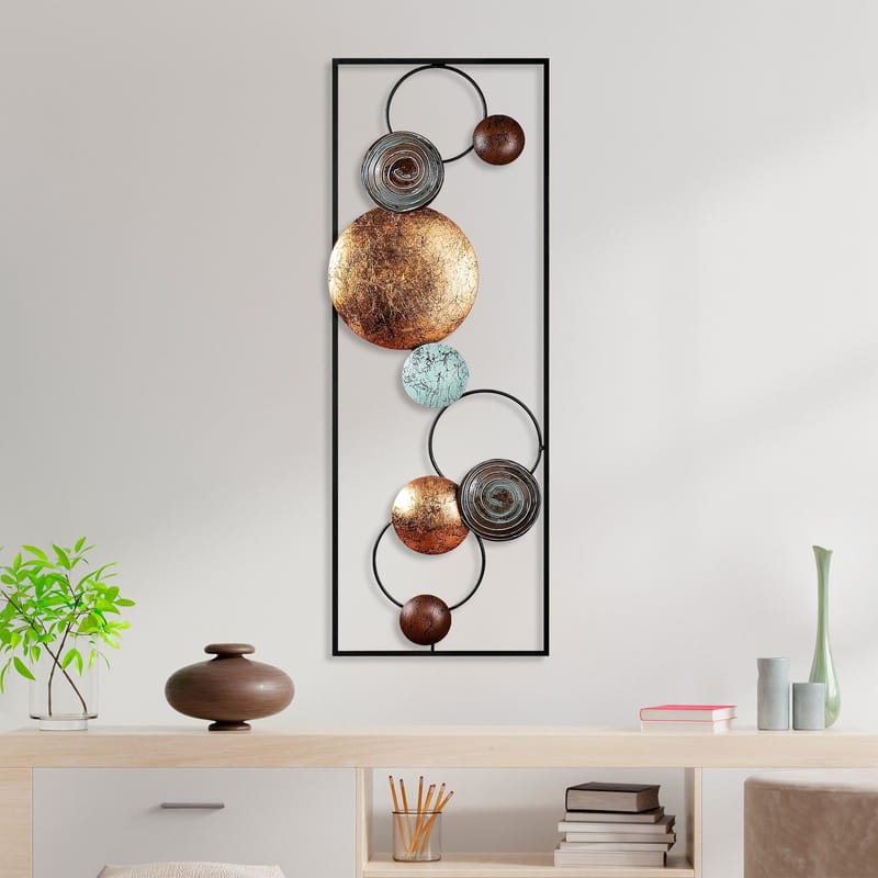 Decorative Metal Wall Accessory Wallxpert - Interiør - Maleri & posters - Lerretsbilder