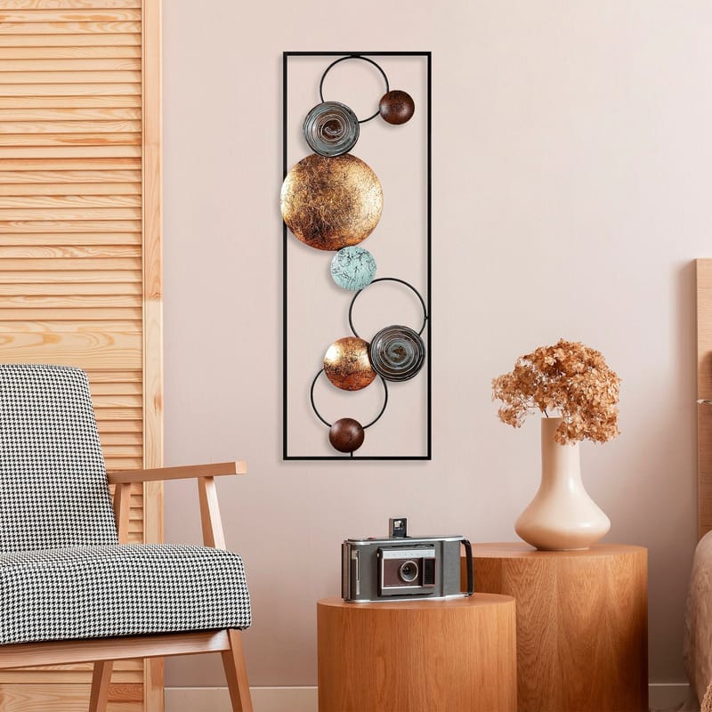 Decorative Metal Wall Accessory Wallxpert - Interiør - Maleri & posters - Lerretsbilder
