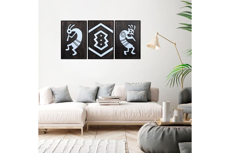 Dekorasjon Trebilder - Interiør - Maleri & posters - Lerretsbilder