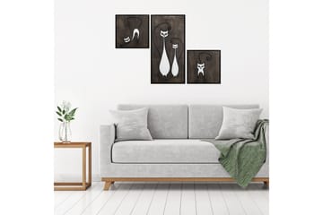 Dekorasjon Trebilder - Interiør - Maleri & posters - Lerretsbilder