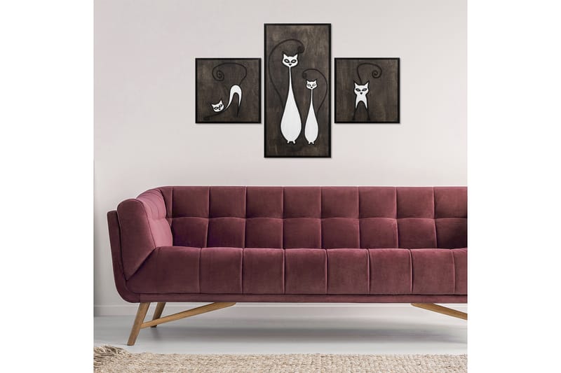 Dekorasjon Trebilder - Interiør - Maleri & posters - Lerretsbilder