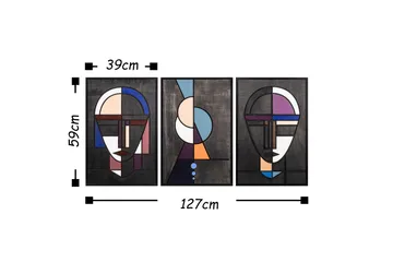 Dekorasjon Trebilder - Interiør - Maleri & posters - Lerretsbilder