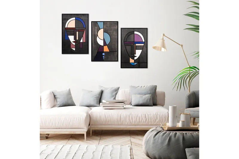 Dekorasjon Trebilder - Interiør - Maleri & posters - Lerretsbilder