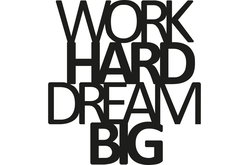 Dekorasjon Veggtekst