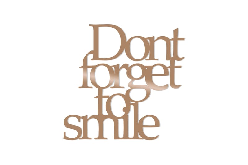 Dekorasjon Veggtekst