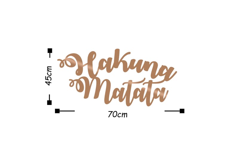 Dekorasjon Veggtekst - Interiør - Maleri & posters - Lerretsbilder