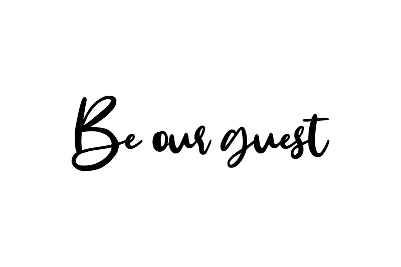 Dekorasjon Veggtekst