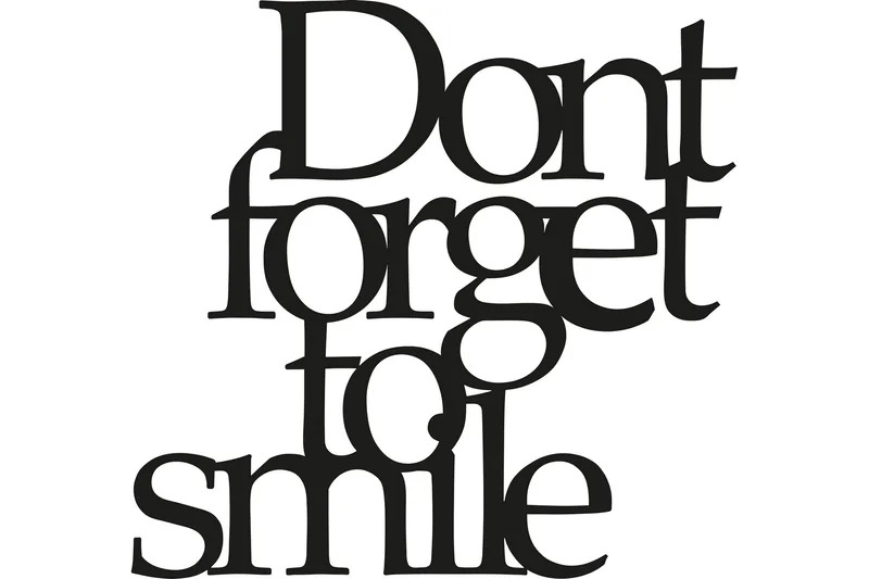 Dekorasjon Veggtekst