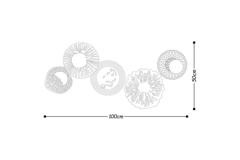 Dekorasjon Veggtekst - Interiør - Maleri & posters - Lerretsbilder