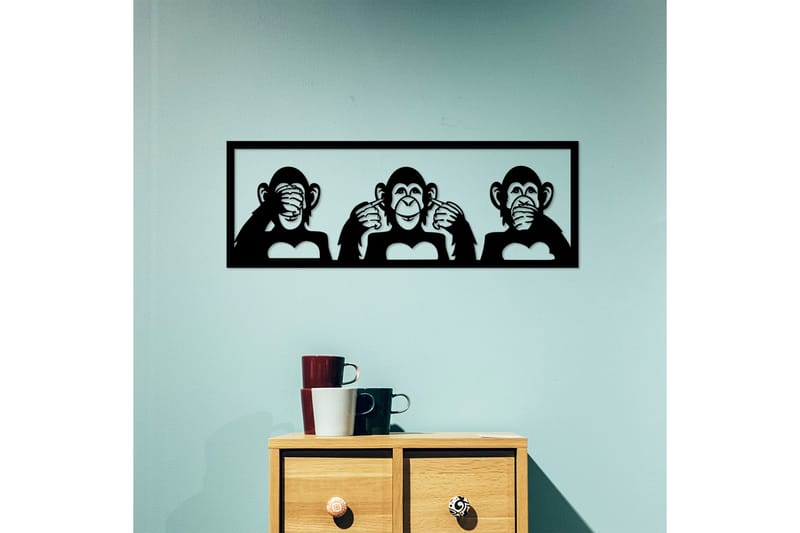 Dekorasjon Veggtekst - Interiør - Maleri & posters - Lerretsbilder