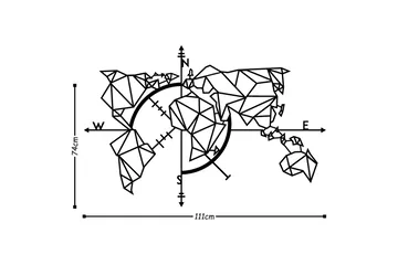 Dekorasjon Veggtekst - Interiør - Maleri & posters - Lerretsbilder