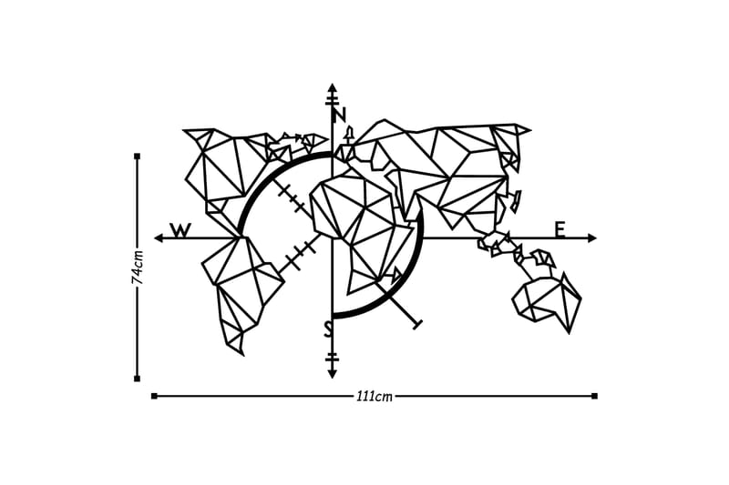Dekorasjon Veggtekst - Interiør - Maleri & posters - Lerretsbilder