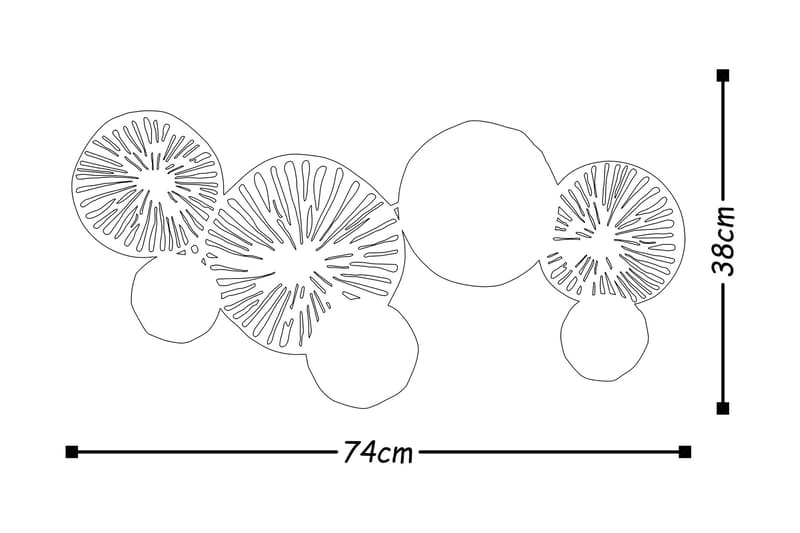 Dekorasjon Veggtekst - Interiør - Maleri & posters - Lerretsbilder