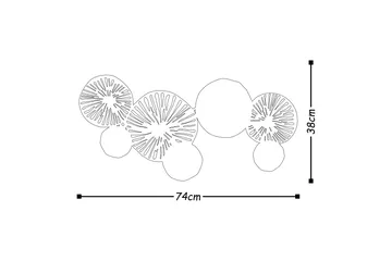 Dekorasjon Veggtekst - Interiør - Maleri & posters - Lerretsbilder
