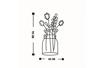 Dekorasjon Veggtekst - Interiør - Maleri & posters - Lerretsbilder