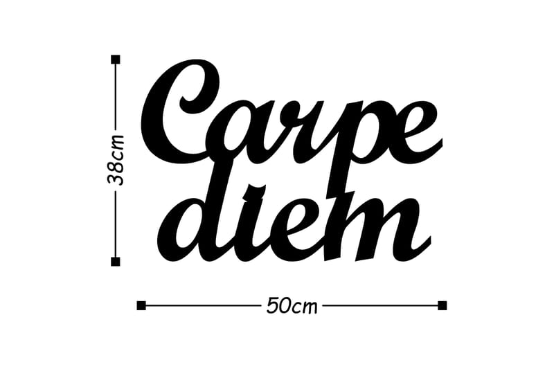 Dekorasjon Veggtekst - Interiør - Maleri & posters - Lerretsbilder