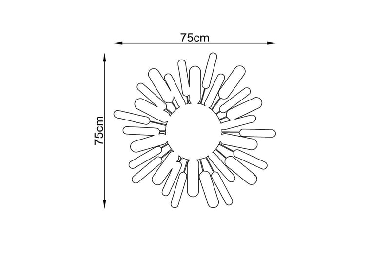 Dekorasjon Veggtekst - Interiør - Maleri & posters - Lerretsbilder