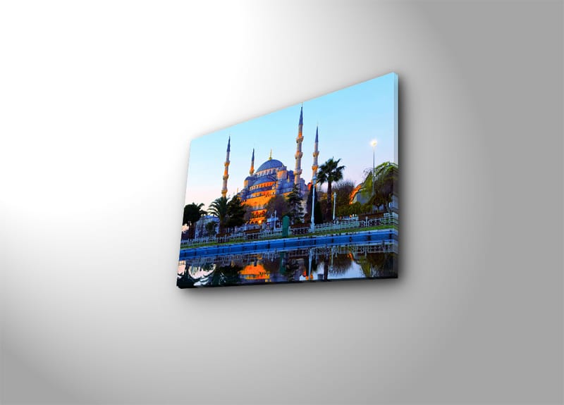 Dekorativ Canvasbilde 28x38 cm - Flerfarget - Interiør - Maleri & posters - Lerretsbilder