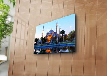 Dekorativ Canvasbilde 28x38 cm - Flerfarget - Interiør - Maleri & posters - Lerretsbilder