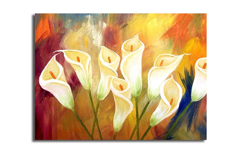 Dekorativ Canvasbilde 28x38 cm - Flerfarget - Interiør - Maleri & posters - Lerretsbilder