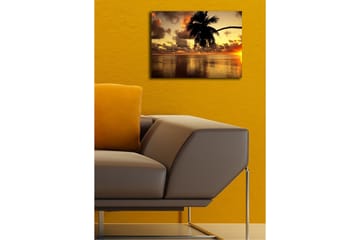 Dekorativ Canvasbilde 28x38 cm - Flerfarget - Interiør - Maleri & posters - Lerretsbilder