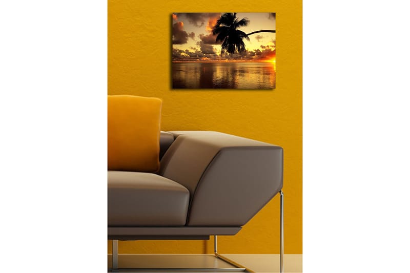 Dekorativ Canvasbilde 28x38 cm - Flerfarget - Interiør - Maleri & posters - Lerretsbilder