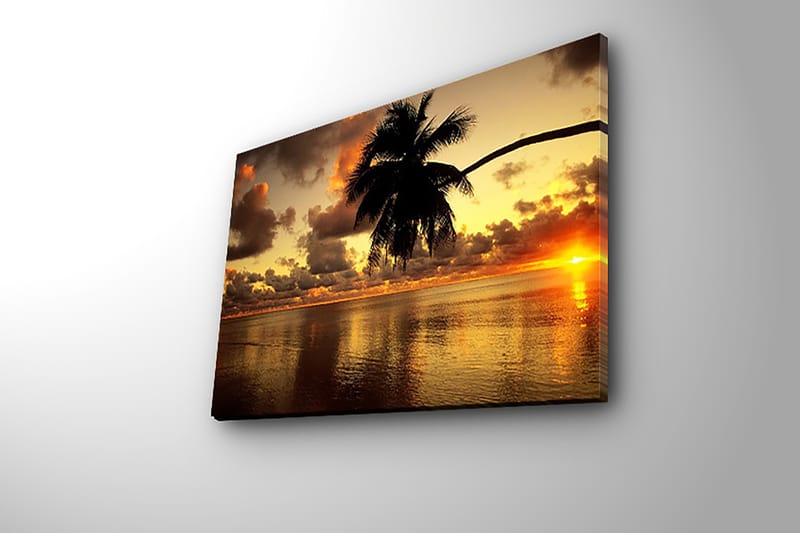 Dekorativ Canvasbilde 28x38 cm - Flerfarget - Interiør - Maleri & posters - Lerretsbilder